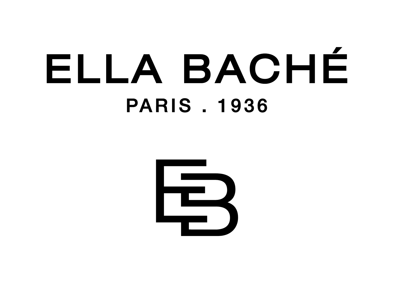 Ella Baché — Paris 1936
