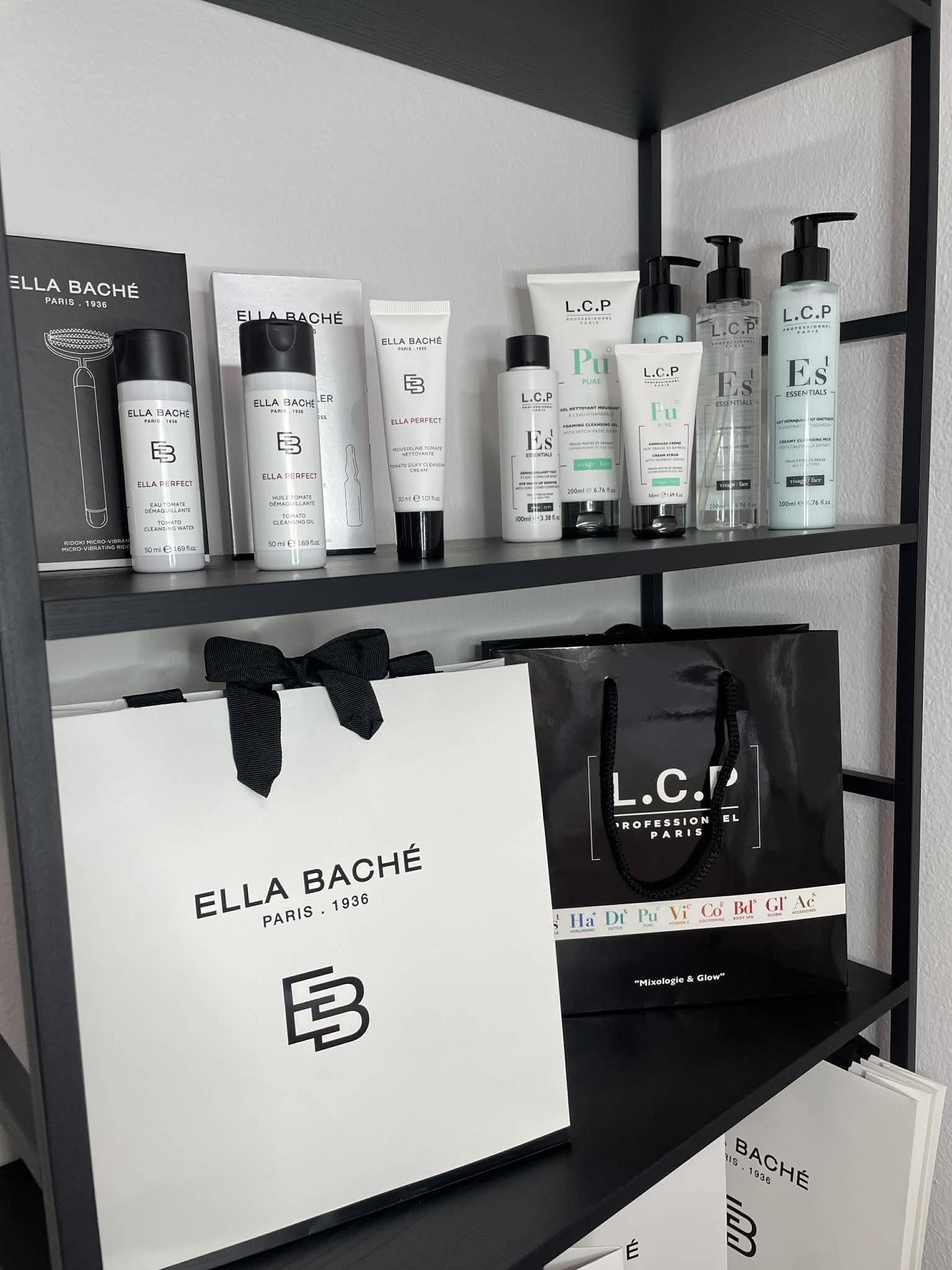 Ella Baché and L.C.P Paris products